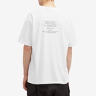 Poliquant Men's Mine Print T-Shirt in White