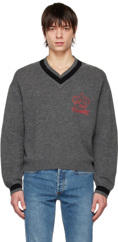 Photo: Thames MMXX. Gray P.G. Sweater