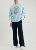 Casablanca Skate Layered Cotton top Light Blue