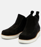 Gabriela Hearst - Harry shearling-lined suede ankle boots