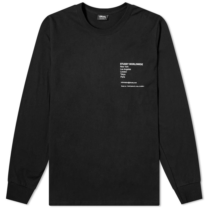 Photo: Stussy Long Sleeve Modern Leaders Tee