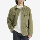 Belstaff Men's Cotton Sateen Field Jacket in Surplus Green
