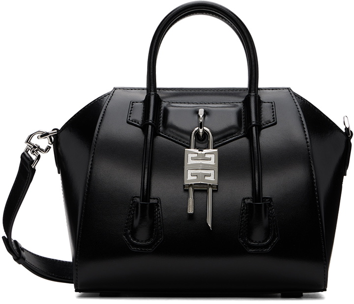 Photo: Givenchy Black Antigona Lock Mini Bag