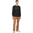 Marc Jacobs Black Heaven by Marc Jacobs Frog Footsteps Long Sleeve T-Shirt