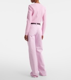 Gucci GG jacquard straight jeans