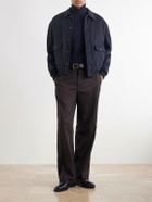 Valstar - Colin Padded Cotton-Twill Bomber Jacket - Blue