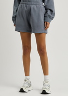 Represent Owners Club Logo Cotton Shorts Blue