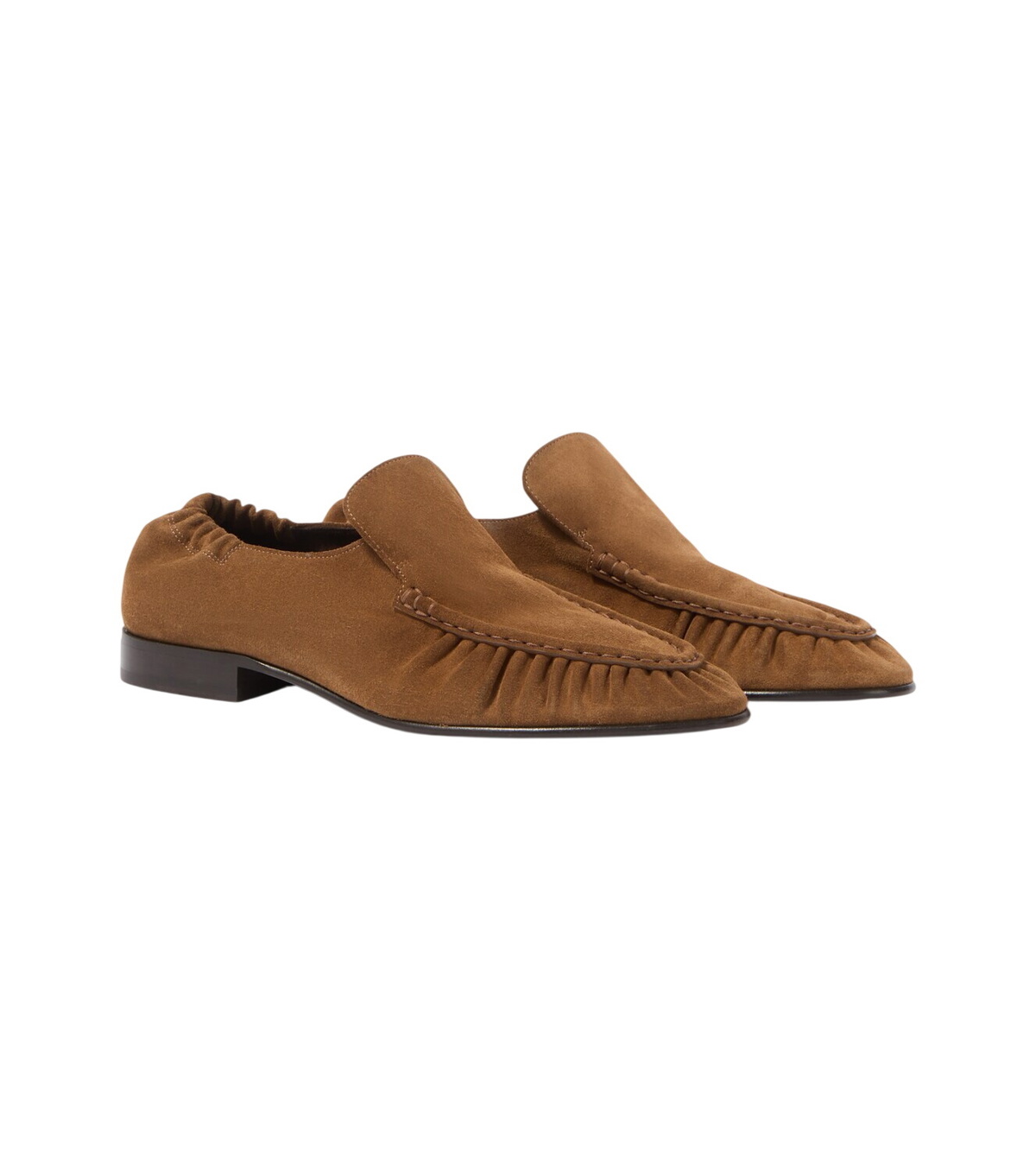 The Row - Sailor Full-Grain Leather Boat Shoes - Black The Row