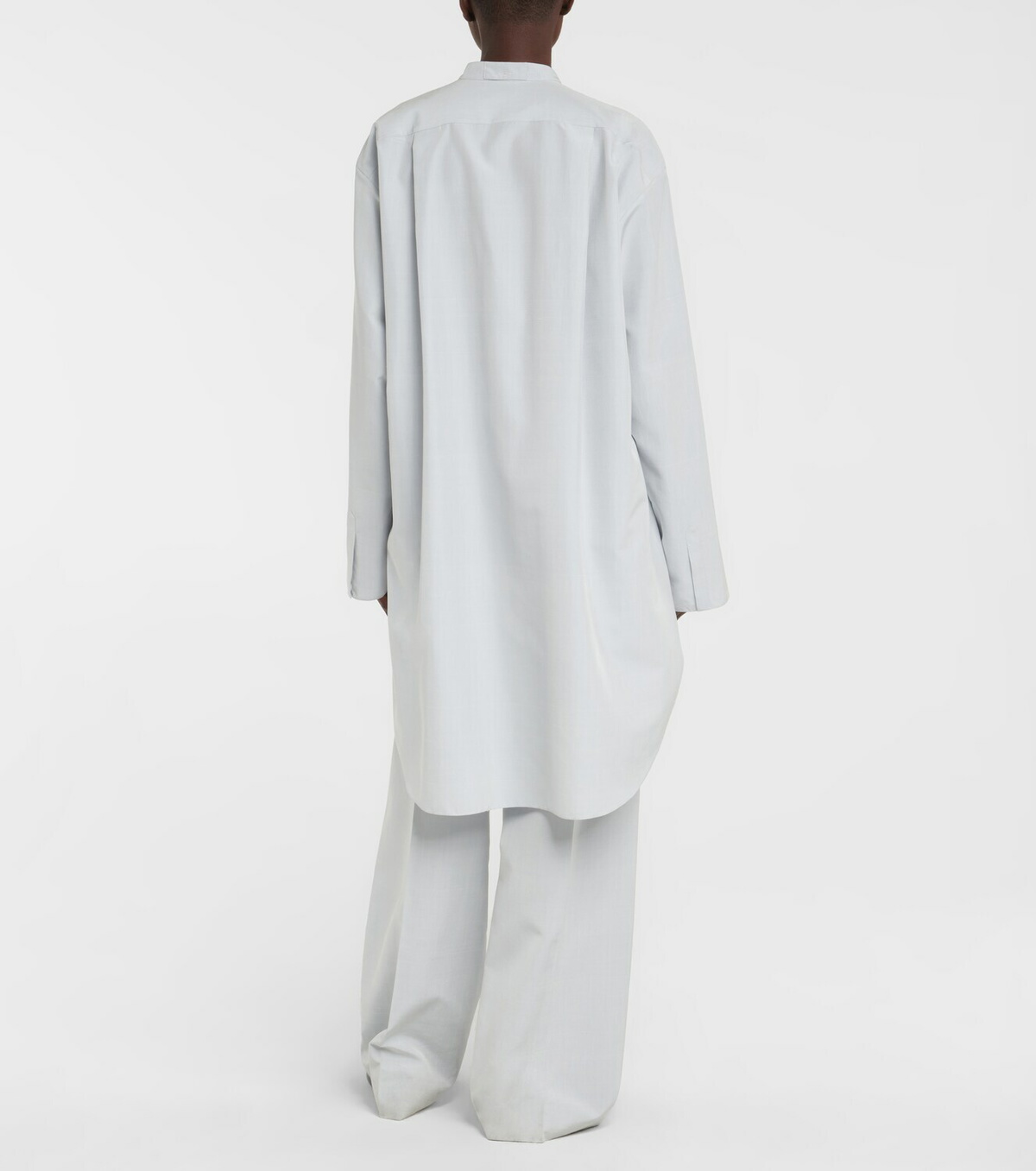The Row Come silk shirt