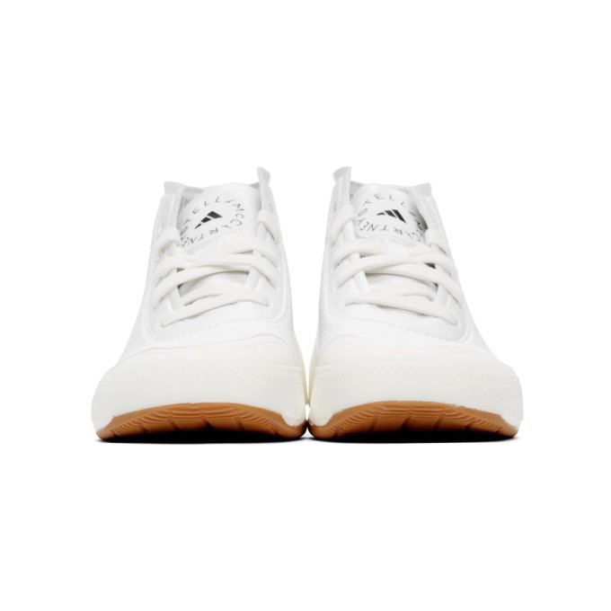 adidas by Stella McCartney ASMC TREINO MID - Training shoe - footwear  white/offwhite/peal rose/white 