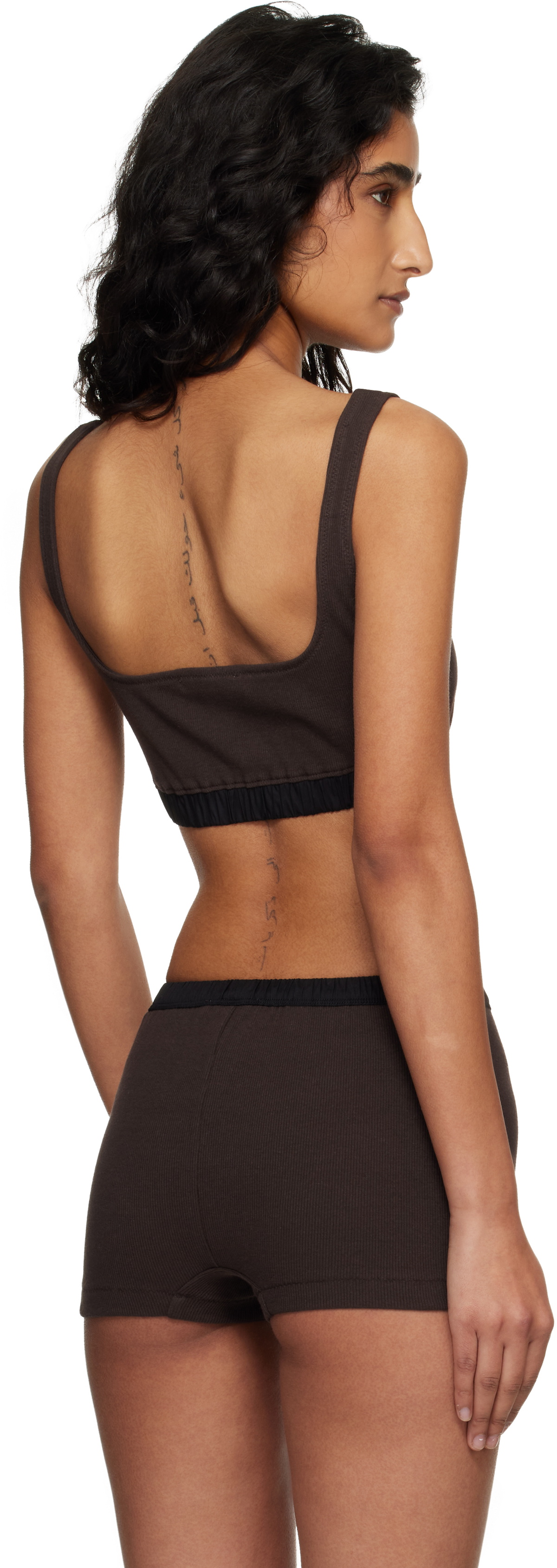Entire Studios Brown Lounge Bra