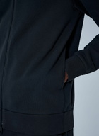 Moncler Zip Hoodie with Logo Patch