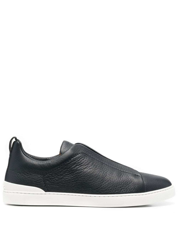 Photo: ZEGNA - Leather Sneakers