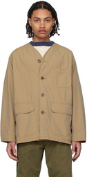 Pilgrim Surf + Supply Beige Timmy Jacket