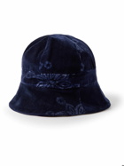 Post-Imperial - Elegushi Printed Cotton-Velvet Bucket Hat