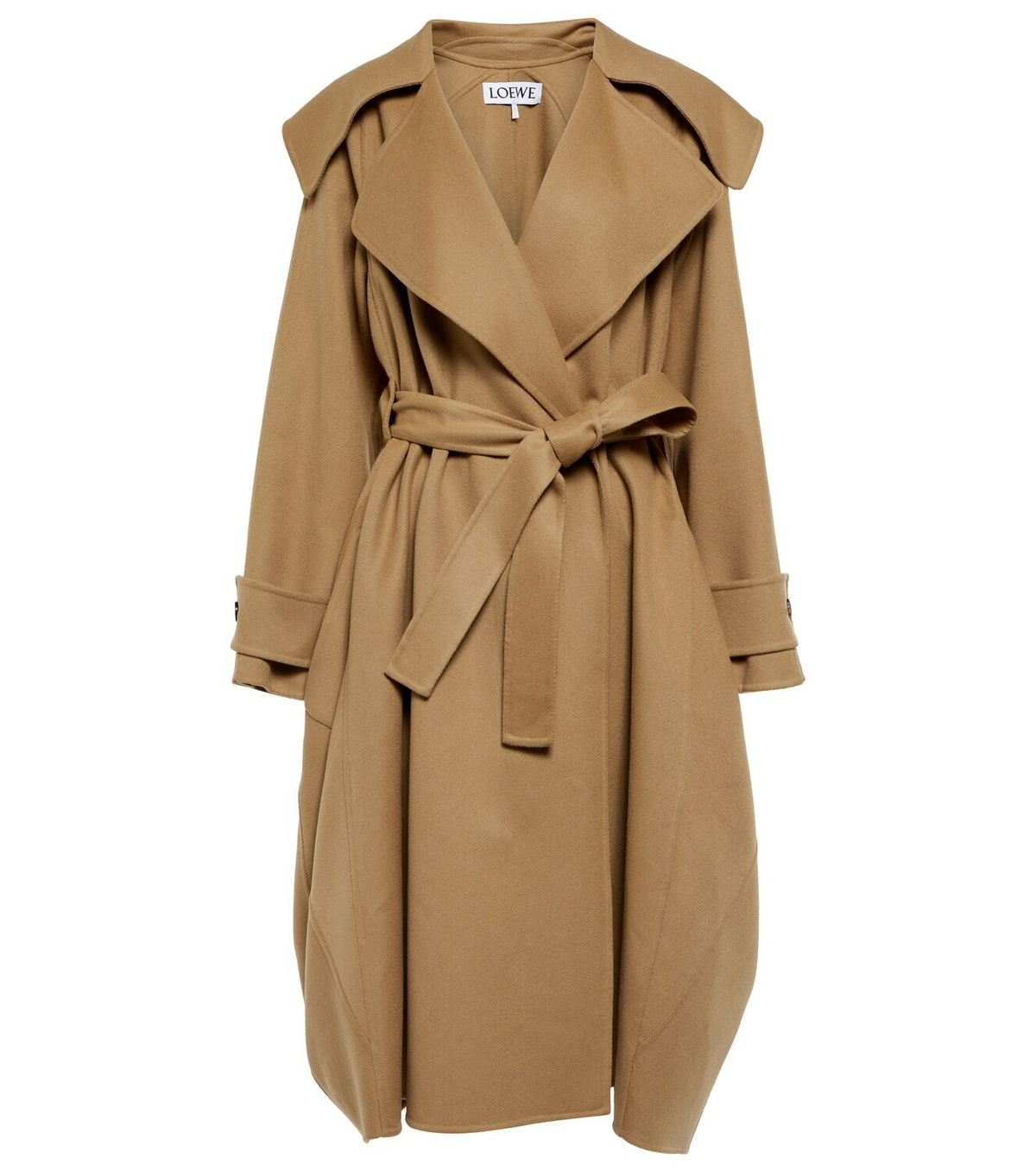 Loewe Belted wool and cashmere coat