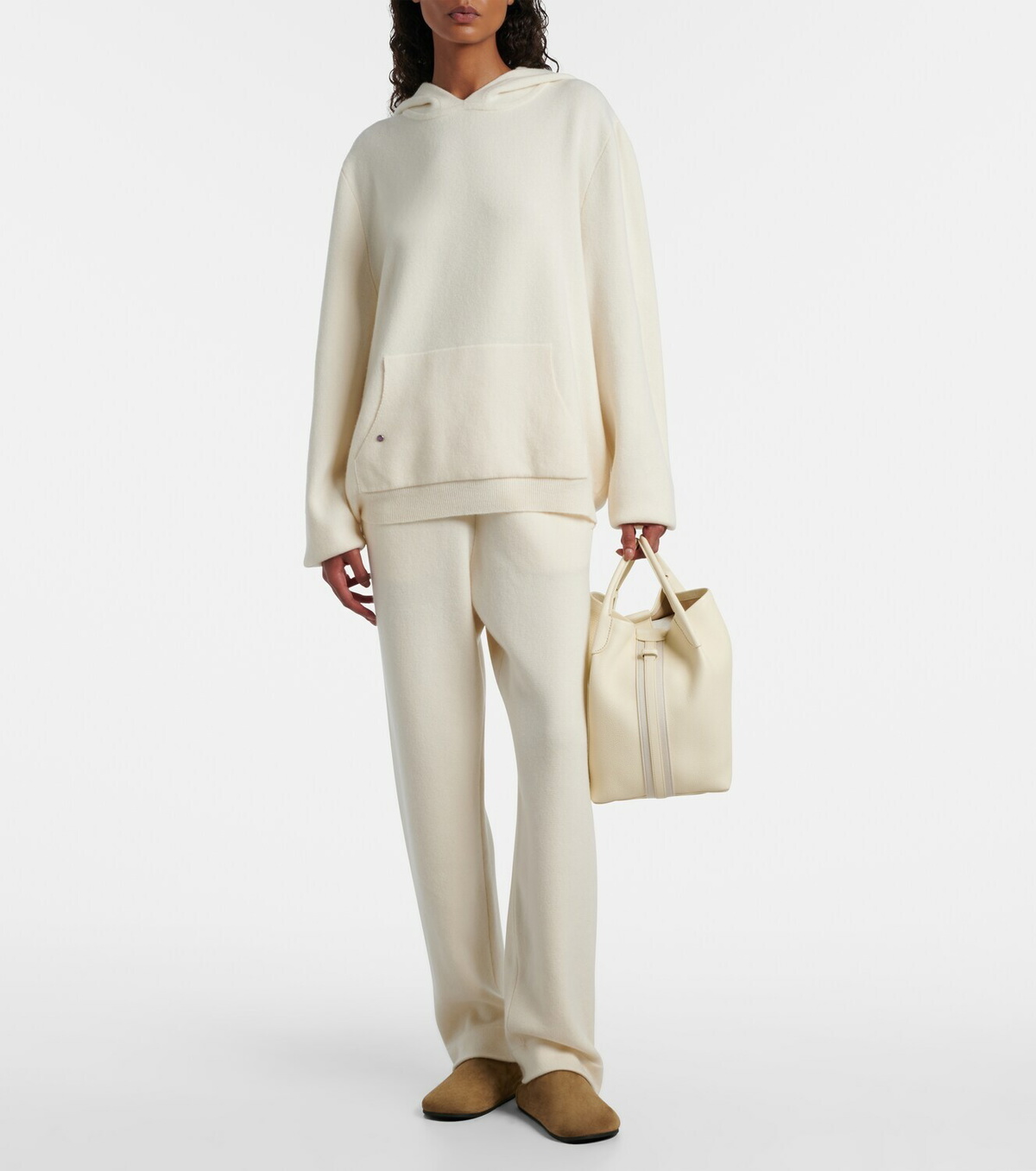 God's True Cashmere Embellished cashmere hoodie