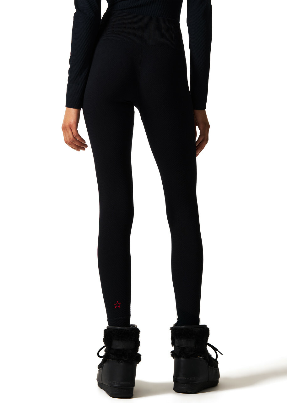 Perfect Moment Seamless Thermal Leggings Black
