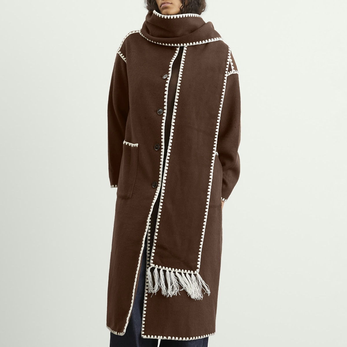 4th & Reckless Women's Fable Coat in Brown