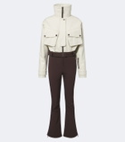 Cordova Telluride belted wool-trimmed ski suit