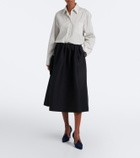 Manolo Blahnik Maldite suede pumps