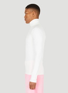 Rollneck Top in White