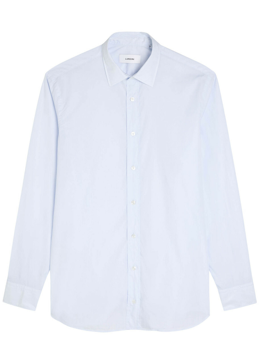 Nicci Cotton Shirt Light Blue