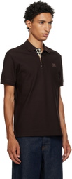 Burberry Brown Cotton Polo