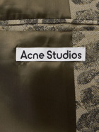 Acne Studios - Jokum Croc-Jacquard Twill Blazer - Gray