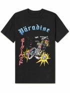 PARADISE - Saint Lemmy Printed Cotton-Jersey T-Shirt - Black