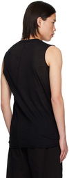 Rick Owens Black Porterville Basic Tank Top