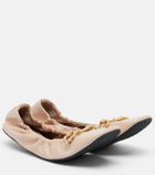 Gucci Prima Horsebit leather ballet flats