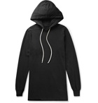 Rick Owens - Fleece-Back Cotton-Jersey Hoodie - Black