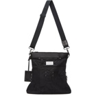 Maison Margiela Black Nylon Messenger Bag