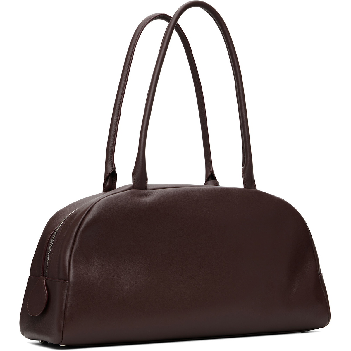 Courrèges Burgundy Monday Leather Bag