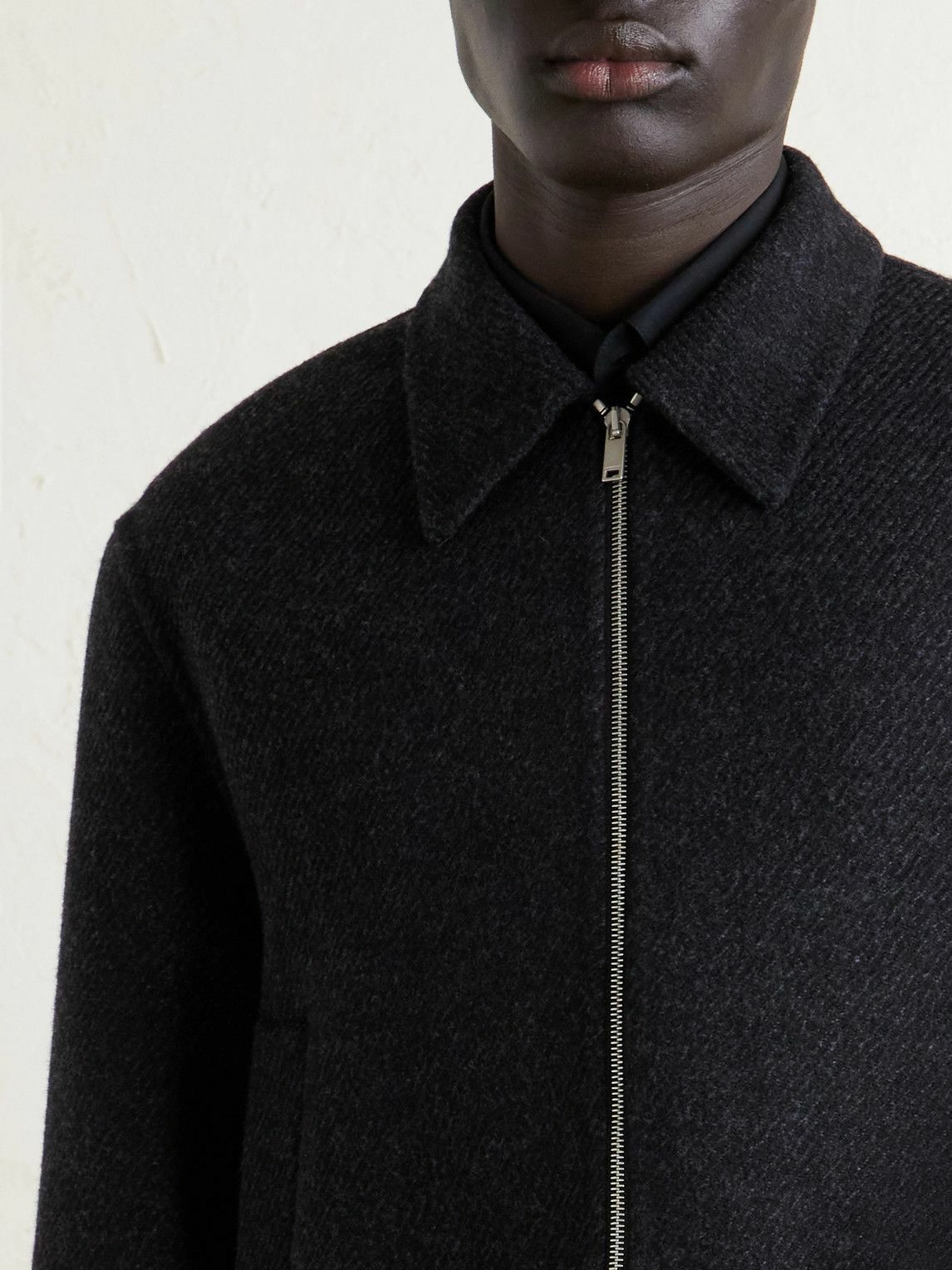 Jil Sander - Virgin Wool Blouson Jacket - Gray Jil Sander