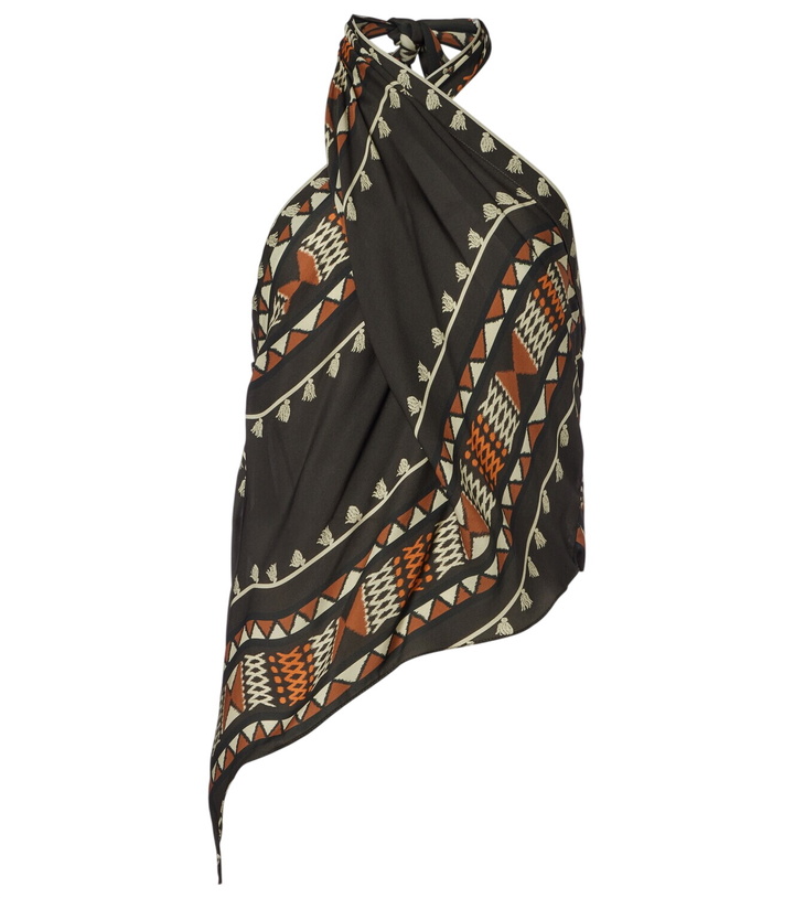 Photo: Johanna Ortiz Ancestral printed silk georgette top