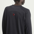 Hiking Patrol Men's x Mammut Light FL Half Zip T-Shirt in Black