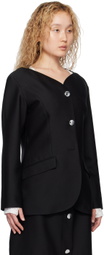 MINJUKIM Black Tulip Blazer