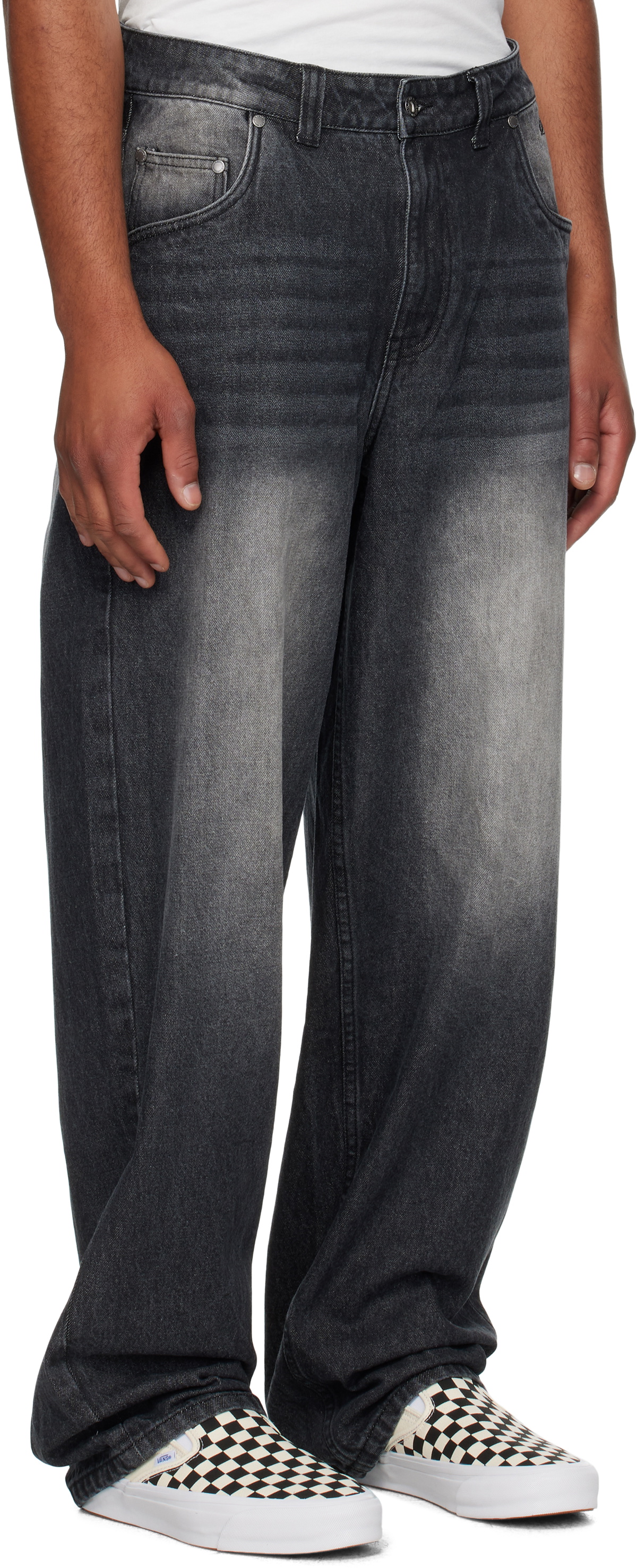 Dime Black Classic Baggy Jeans Dime