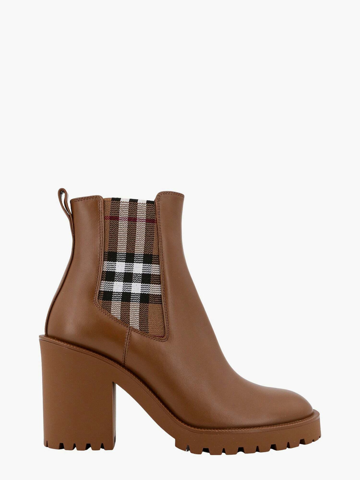 Burberry hotsell boots brown