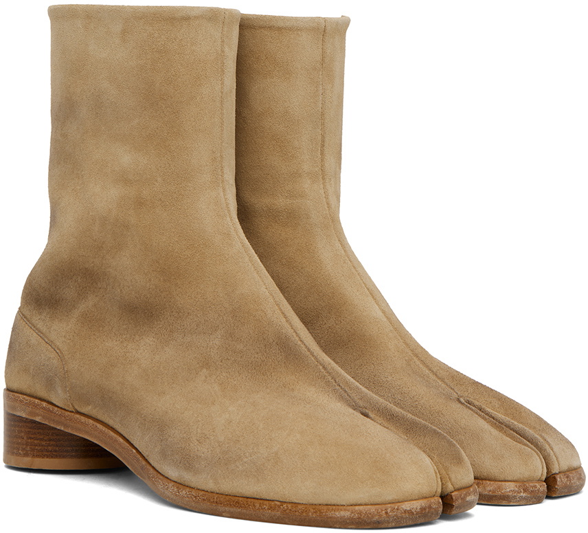 Maison Margiela Tan Tabi Boots Maison Margiela