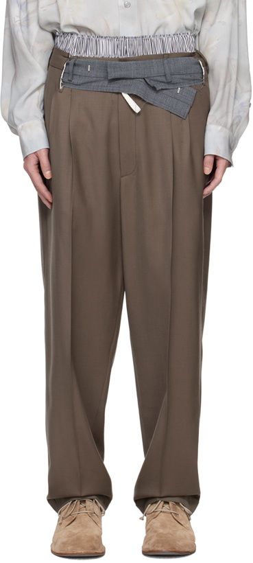 Photo: Magliano Brown Signature Superpants Trousers