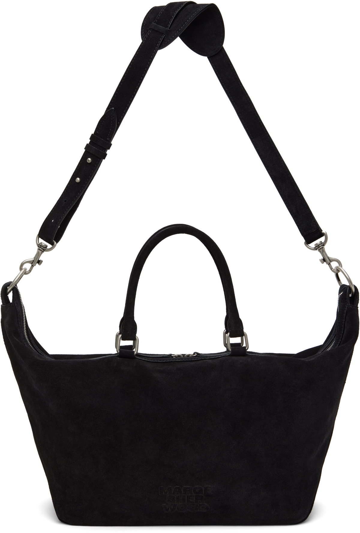 韓国レザー【MARGE SHERWOOD】DUMPLING TOTE black washed nappa Designer fashion, Seoul-fully created | W Concept