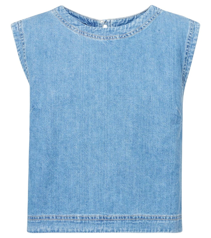 Photo: Velvet Loren denim top