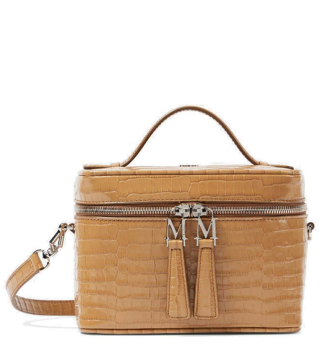 Max Mara - MM leather crossbody bag Max Mara