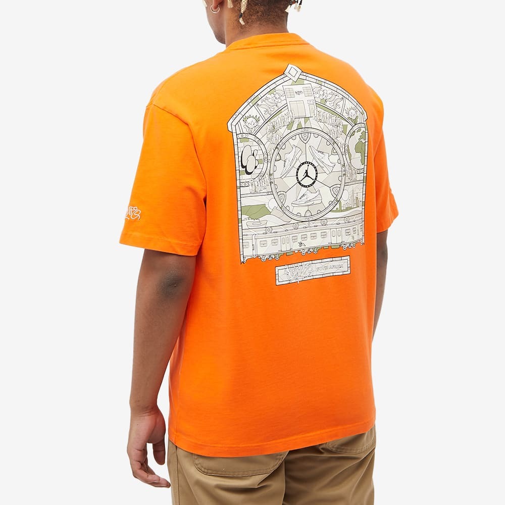 Orange jordan outlet shirt