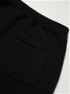 SSAM - Jesse Straight-Leg Cashmere and Cotton-Blend Shorts - Black