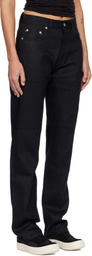 Rick Owens DRKSHDW Black Temple Kurdt Jeans