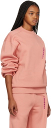 Y/Project Pink Embroidered Sweatshirt